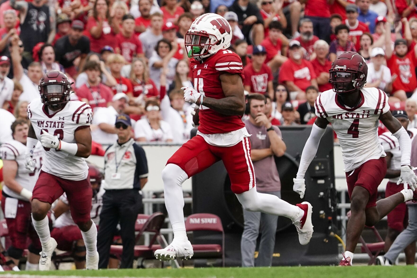 New Mexico St Wisconsin Football